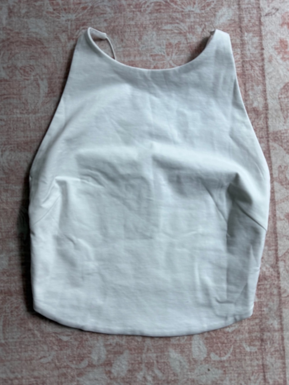 ZARA White Slim Spaghetti-Strap Camisole - Picture 6 of 7